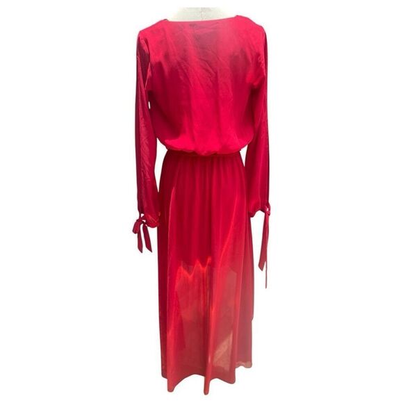 Akira Chicago Y2K Asymmetric Hem Dress Size Small Witchy Whimsigoth - Picture 4 of 8